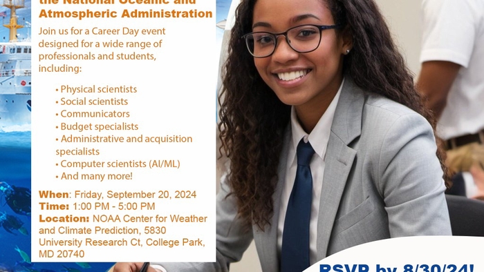 NOAA Career Day at NCWCP College Park, MD