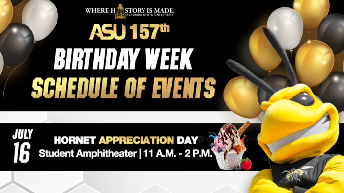 Alabama State Celebrates its 157th Birthday with Fun-filled In-person Events on Campus!
