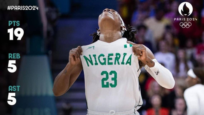 HBCU GRAD SPARKS NIGERIAN UPSET IN WOMEN�S HOOPS AT 2024 OLYMPICS