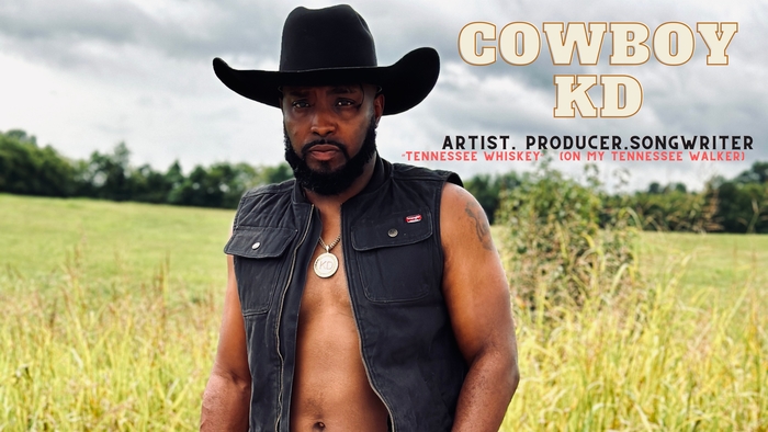 Country Boy COWBOY KD Releases New Country Soul Single "Tennessee Whiskey" Feat Elektrohorse 