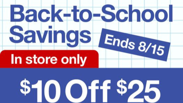 J.C. PENNY "Our Back-to-School Savings Event is going strong through August 15th! Head in-store to score amazing deals Ԃ