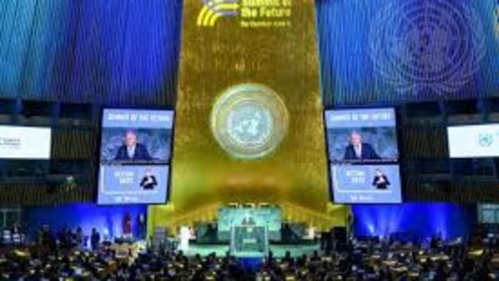 "Under pressure, the world has chosen the path of cooperation. " The Summit of the Future-Elizabeth Cousens 