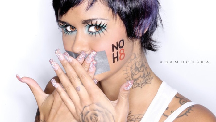 Take the Challenge �Take a Photo with NOH8 and any color Tape�