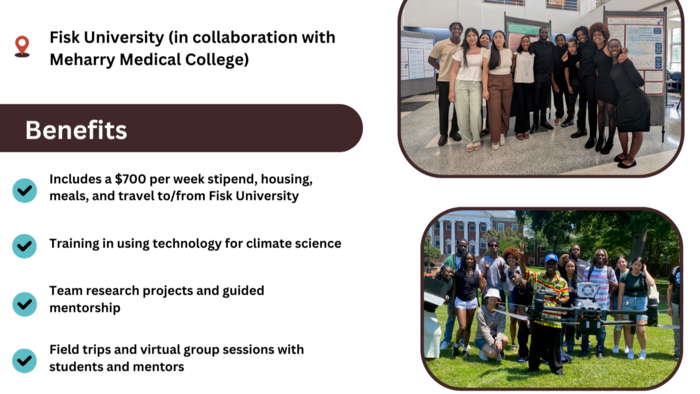 2025 MS-CC Undergraduate Summer Internship in Climate and Data Science