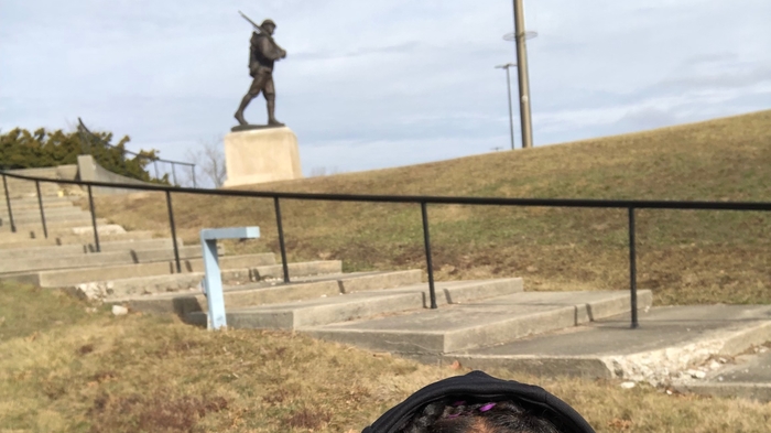 Sunshine Moonshine He stays on watch to secure our Americuh