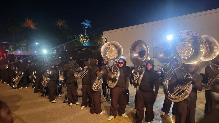 Florida A&M University�s Marching 100 Sets Coachella Ablaze With Headliner Travis Scott