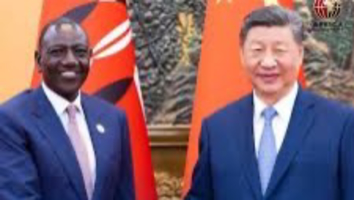 Kenyan president visits China as country pivots away from the US