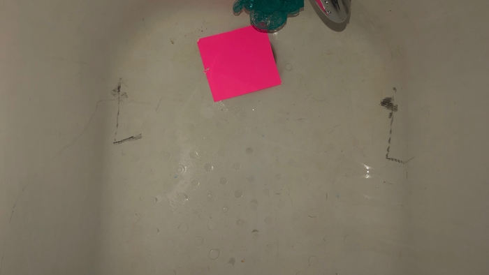 Memorial Day On A Ladder in Thuh Shower