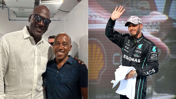 Reign 🕺🏽💃🏾Lewis Hamilton Bestowed Michael Jordan With a �Hero Tag�, Compared Him to Formerly 