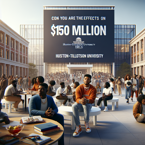 $150 Million Gift Sets Record for Largest Donation to an HBCU: Huston-Tillotson University Receives Historic Investment