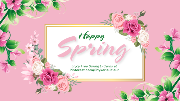 FREE Spring E-Cards Available! 🌷