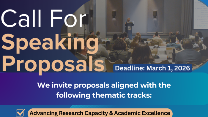Call for Speaking Proposals 