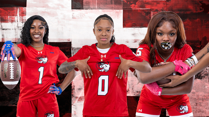 WSSU Rams Roar to Victory in CIAA Flag Football Opener