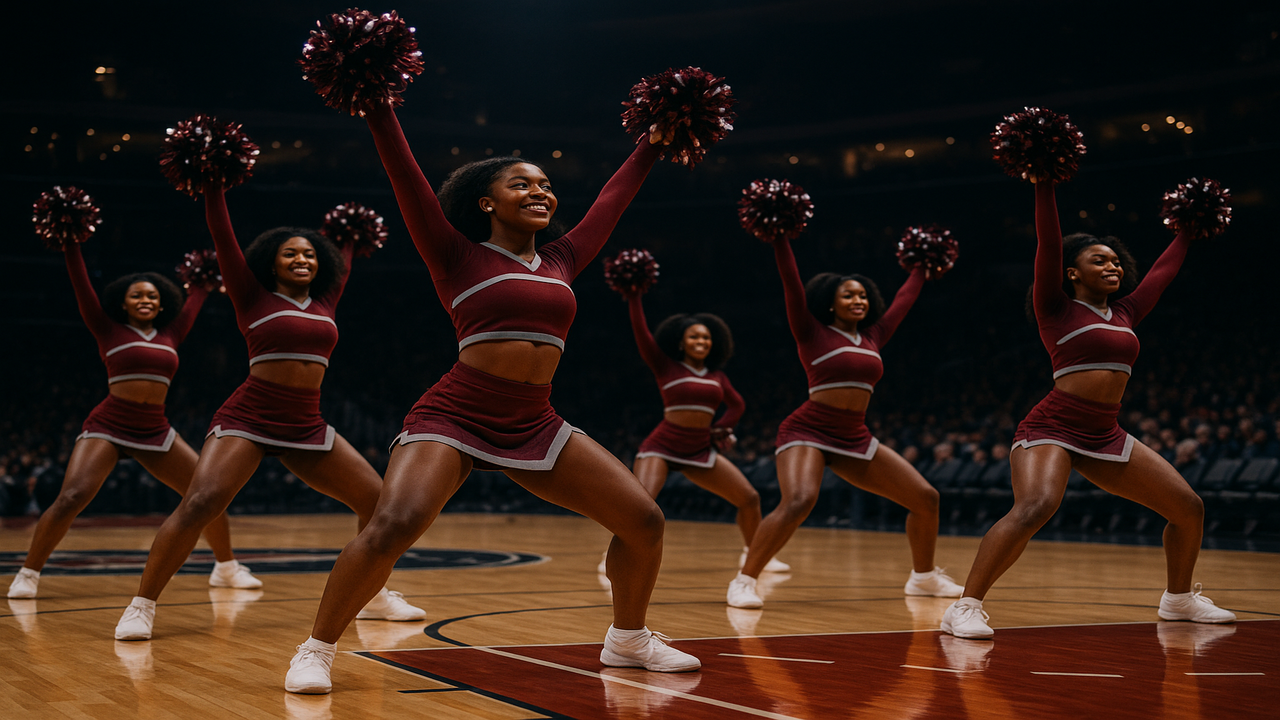 NCCU Champagne Cheerleaders Set to Perform at Charlotte Hornets HBCU Day