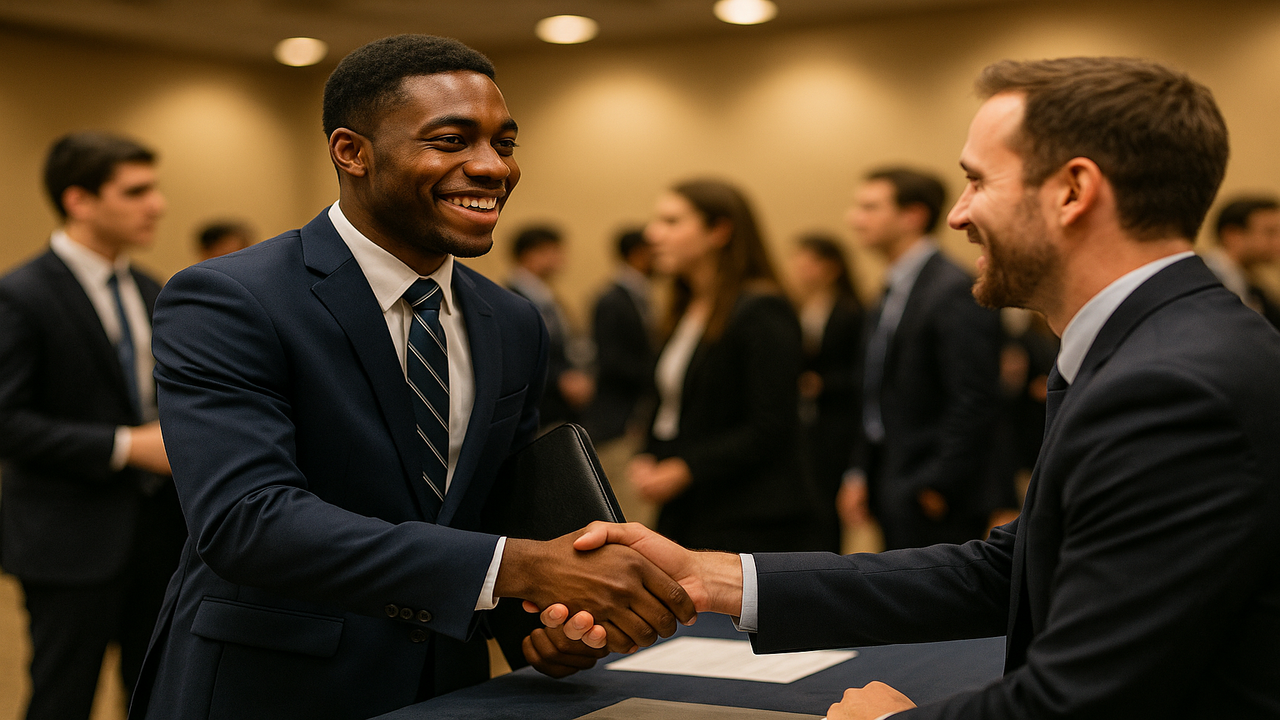 Grambling State Students Make Strong Showing at 2026 HBCU Legacy Bowl Career Fair