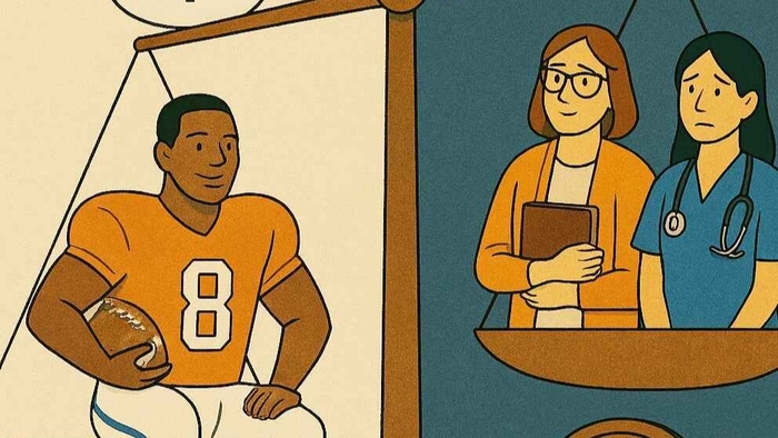 Why do athletes earn millions while teachers and nurses struggle?