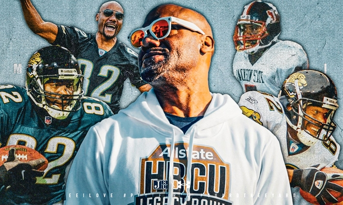 NFL Legend Jimmy Smith Imparts Pro-Level Wisdom at Jackson State Spring Practice