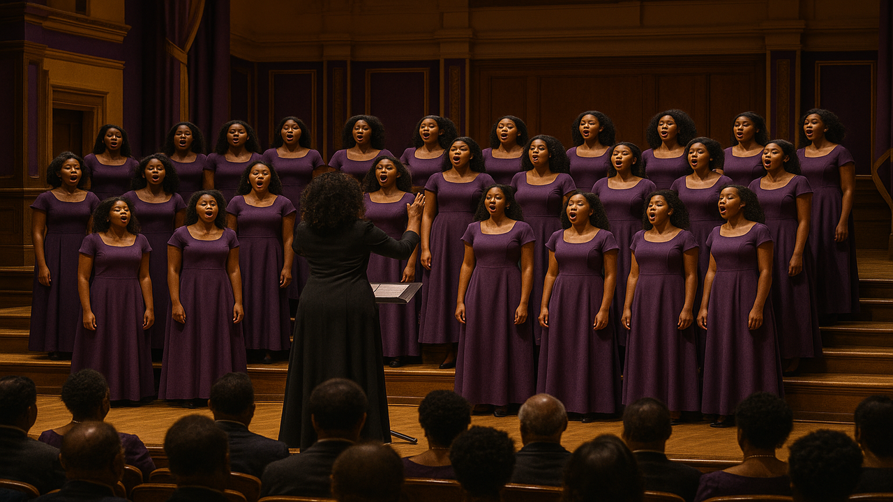 Omega Psi Phi Fraternity Hosts Spelman College Glee Club at Annual HBCU Concert