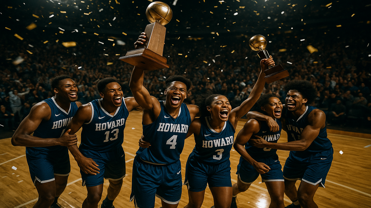 Howard University Basketball Teams Make History with MEAC Championship Sweep
