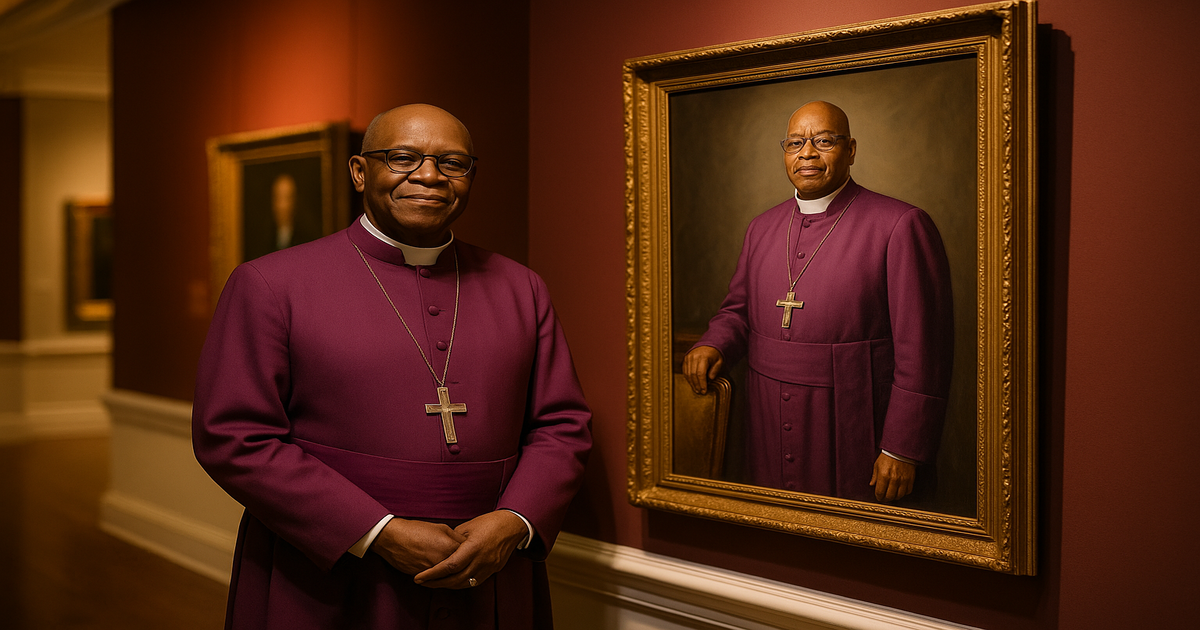 Morehouse College Unveils Portrait of First Openly Black Gay Bishop