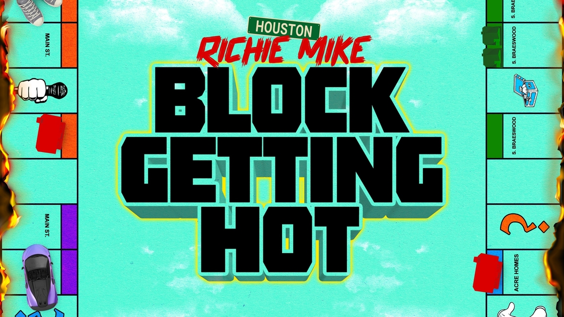 Houston TX Wordsmith RICHIE MIKE Is Back With Hot New Single "Block Getting Hot"