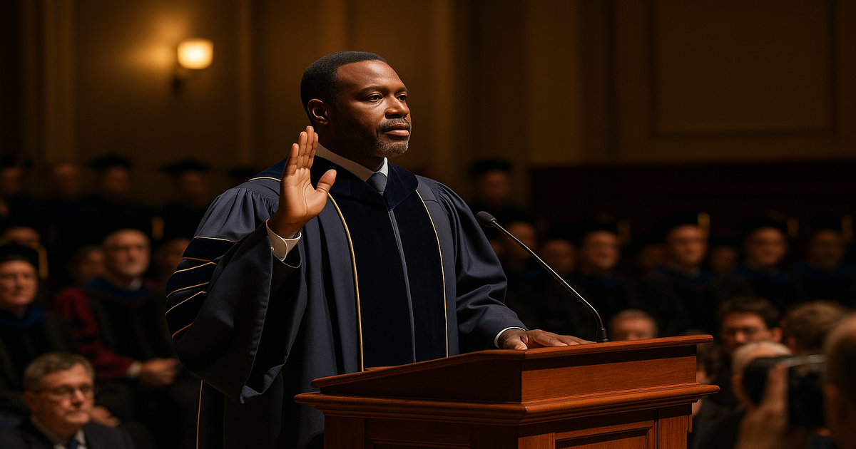 Savannah State University Formally Invests Dr. Jermaine Whirl as New President