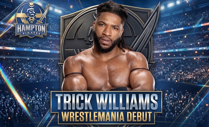 Hampton University Alum Trick Williams Captures WWE United States Championship at WrestleMania 42