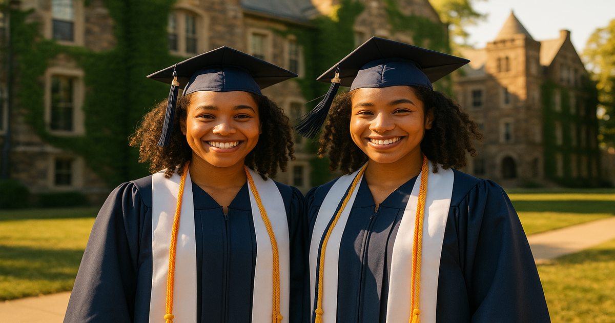 Twin Sisters Claim Top Academic Honors at Cheyney University of Pennsylvania
