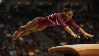 Morgan Price Makes History with Perfect 10 on Vault in SEC Competition