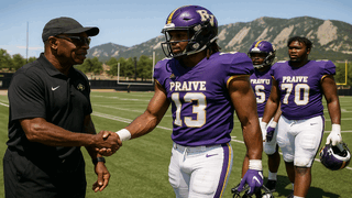 Deion Sanders Hosts Prairie View A&M Football in Colorado Visit