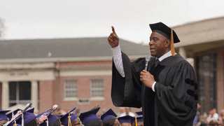 NBA Legend Magic Johnson Receives Honorary Doctorate from Stillman College at 150th Anniversary Commencement