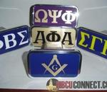 Divine Nine Greek Letter Hitch Covers