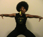 LOL! This is my real hair (FRO) & NO I didnt buy it from the Chineese store!