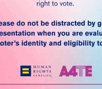 IF YOU�RE TRANS, BOOKMARK THIS POST FOR THIS YEAR�S ELECTIONS ‼️