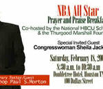 NBA ALL * STAR Prayer Breakfast