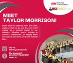 Taylor Morrison will be at the HBCU May 1st Event- Come Meet the Team! 
