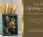 Top 5 Gifts to Print eCards On